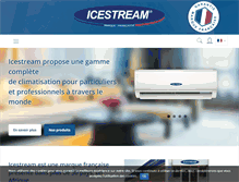Tablet Screenshot of icestream.fr